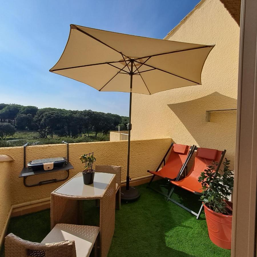 Studio Climatise Cosy Avec Grande Piscine Chauffee Agde Εξωτερικό φωτογραφία
